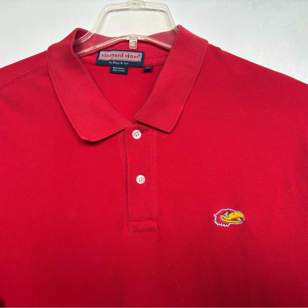 Ku Vineyard Vines Rare shirt Kansas University Polo